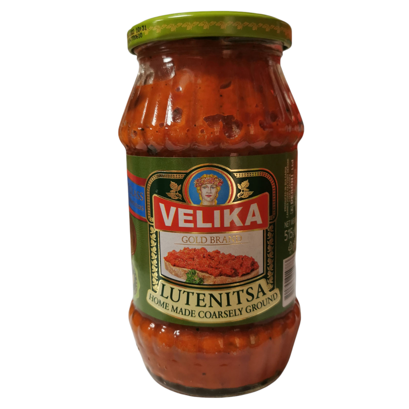 Velika Coarsely Ground Lutenitsa 515g