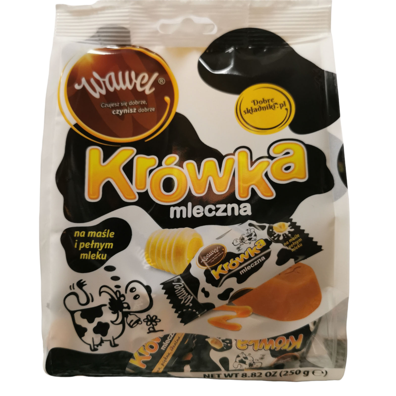 Wawel Krowka Milk Fudge Sweets 250g