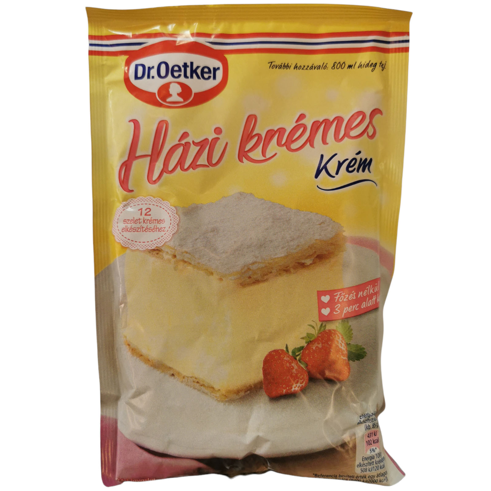 Dr Oetker Hazi Kremes Custard Cream 225g