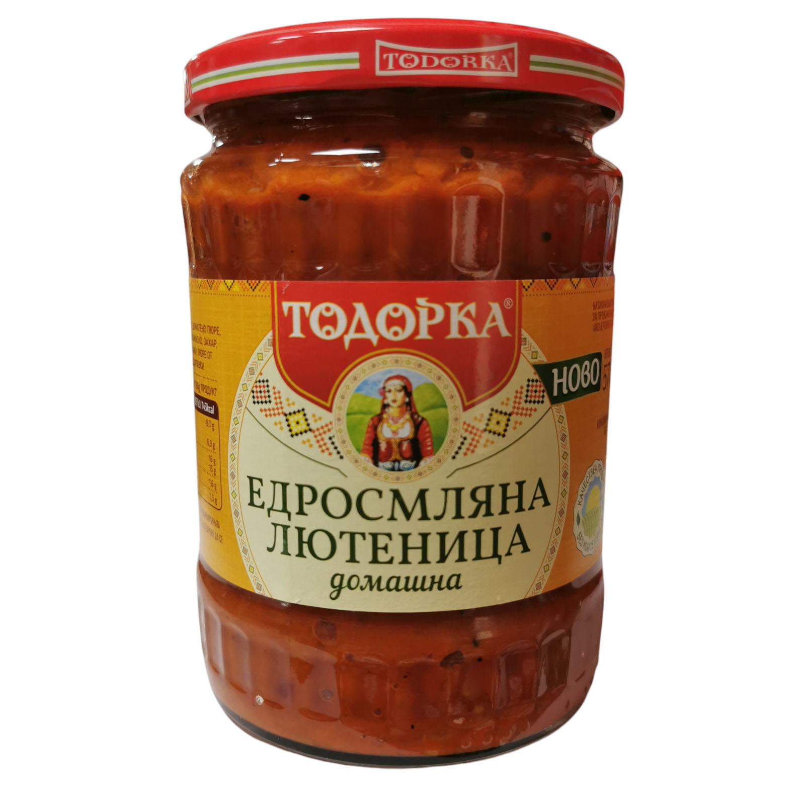 Todorka Coarsely Ground Homemade Lutenitsa 570g