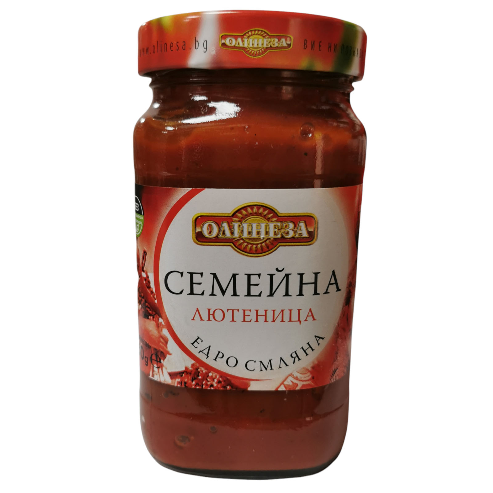 Olineza Family Coarsely Ground Lutenitsa 530g
