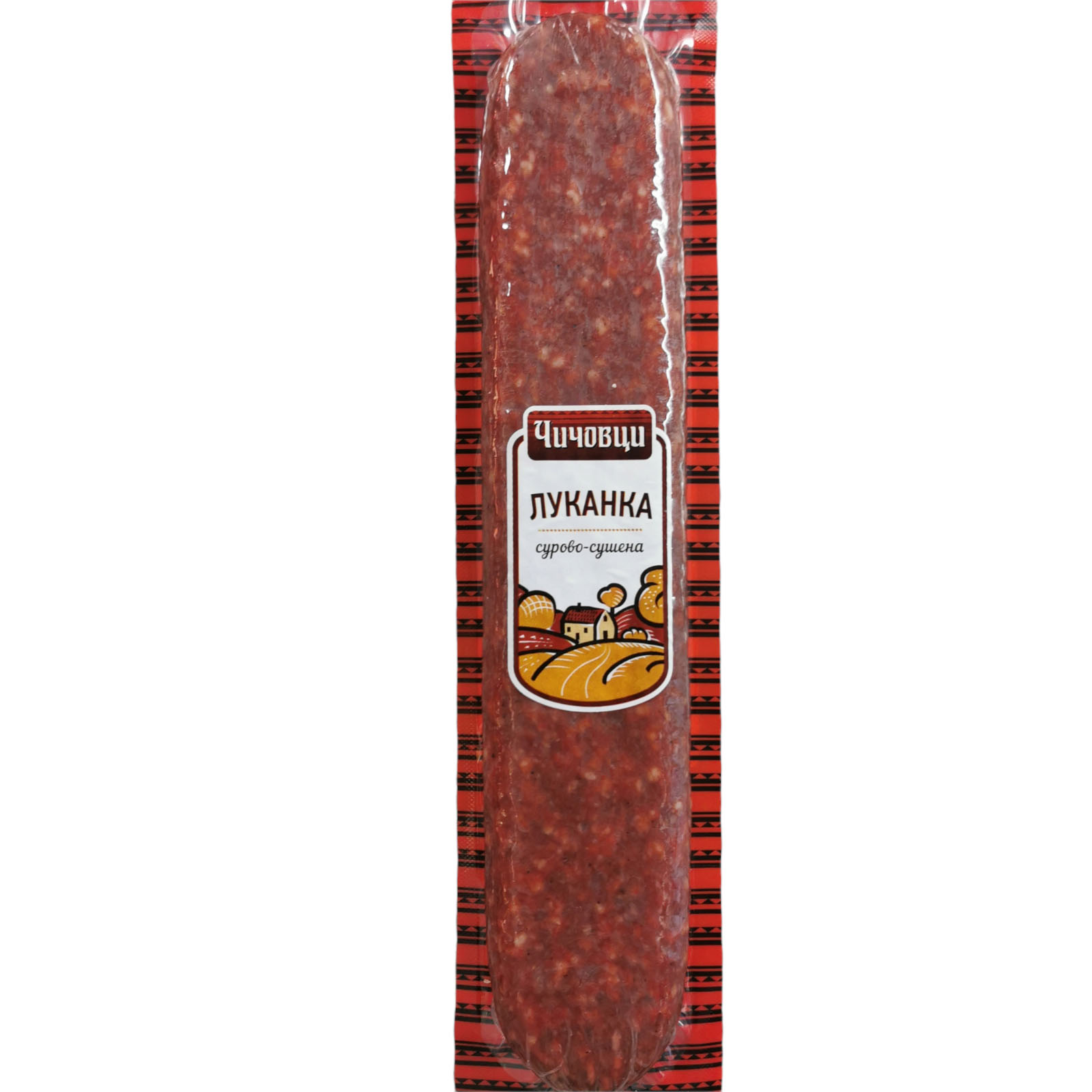 Chichovtsi Flat Sausage Raw-Cured Lukanka 240g