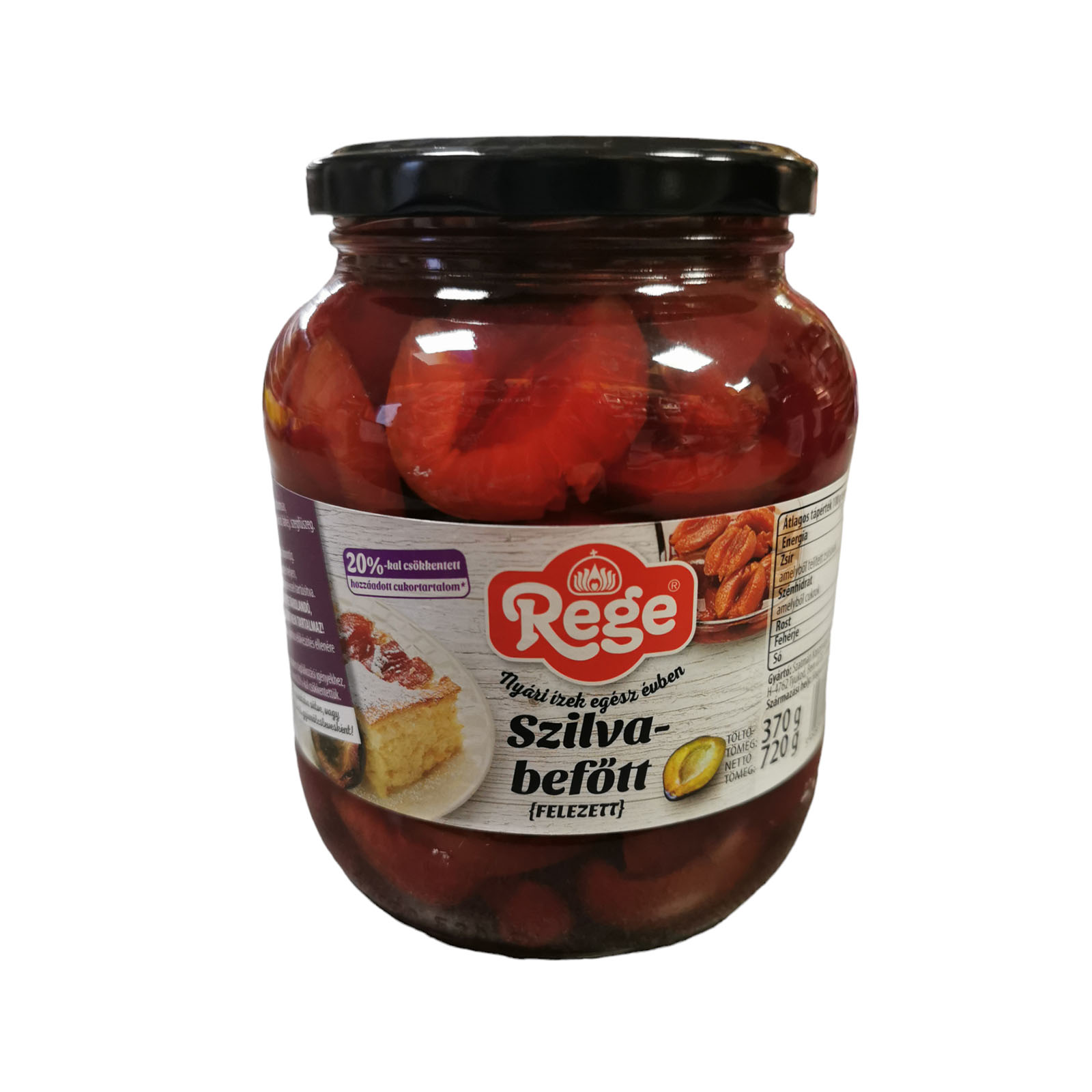 Rege Coop Plum  Halves Compote 680 - 720g