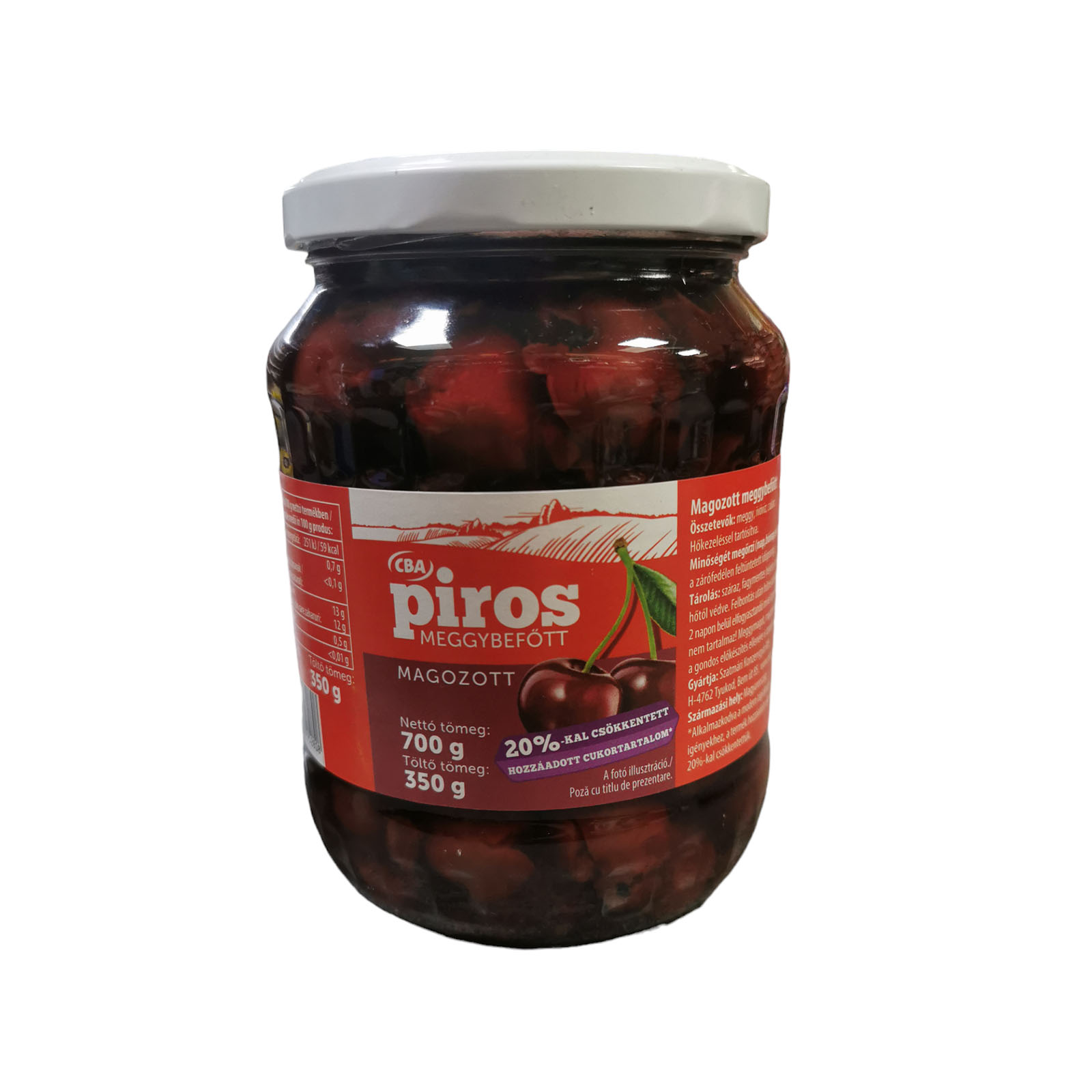 Parmen Gold Premiko CBA Sour Cherry Compote 720ml
