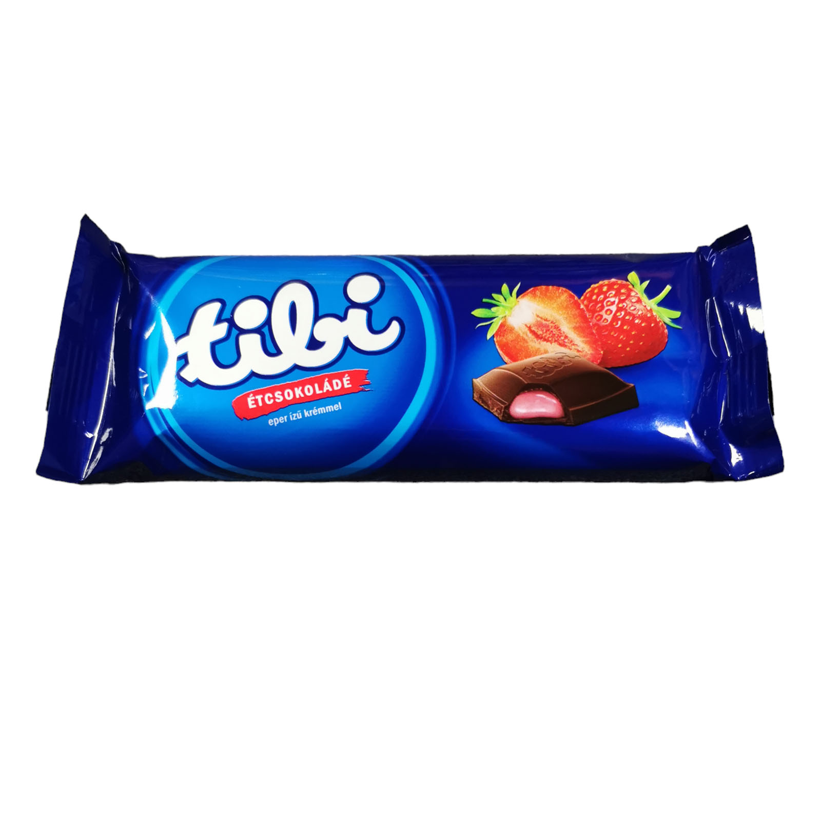 Tibi Dark Chocolate Strawberry Filling 100g
