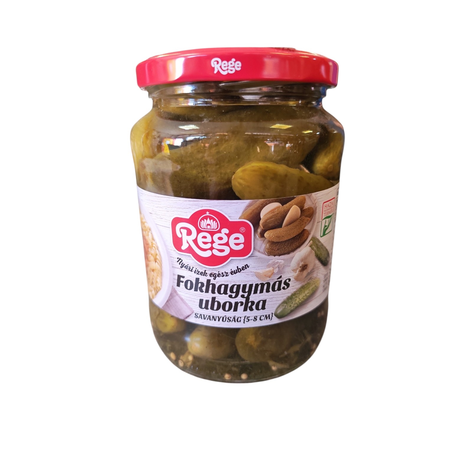 Rege Pickled Garlic Gherkins 5-8cm