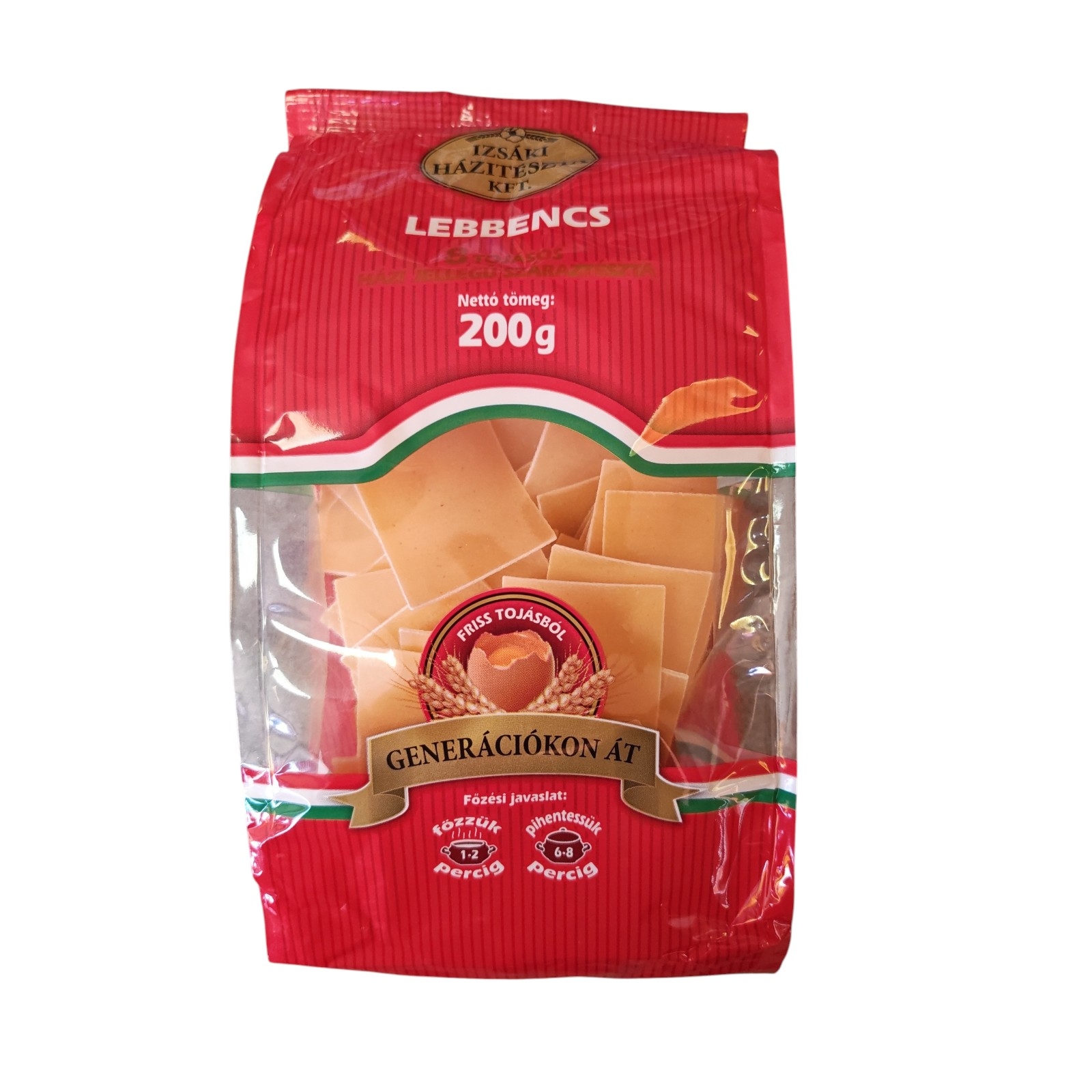 Izsaki Egg Pasta Lasagne 200g