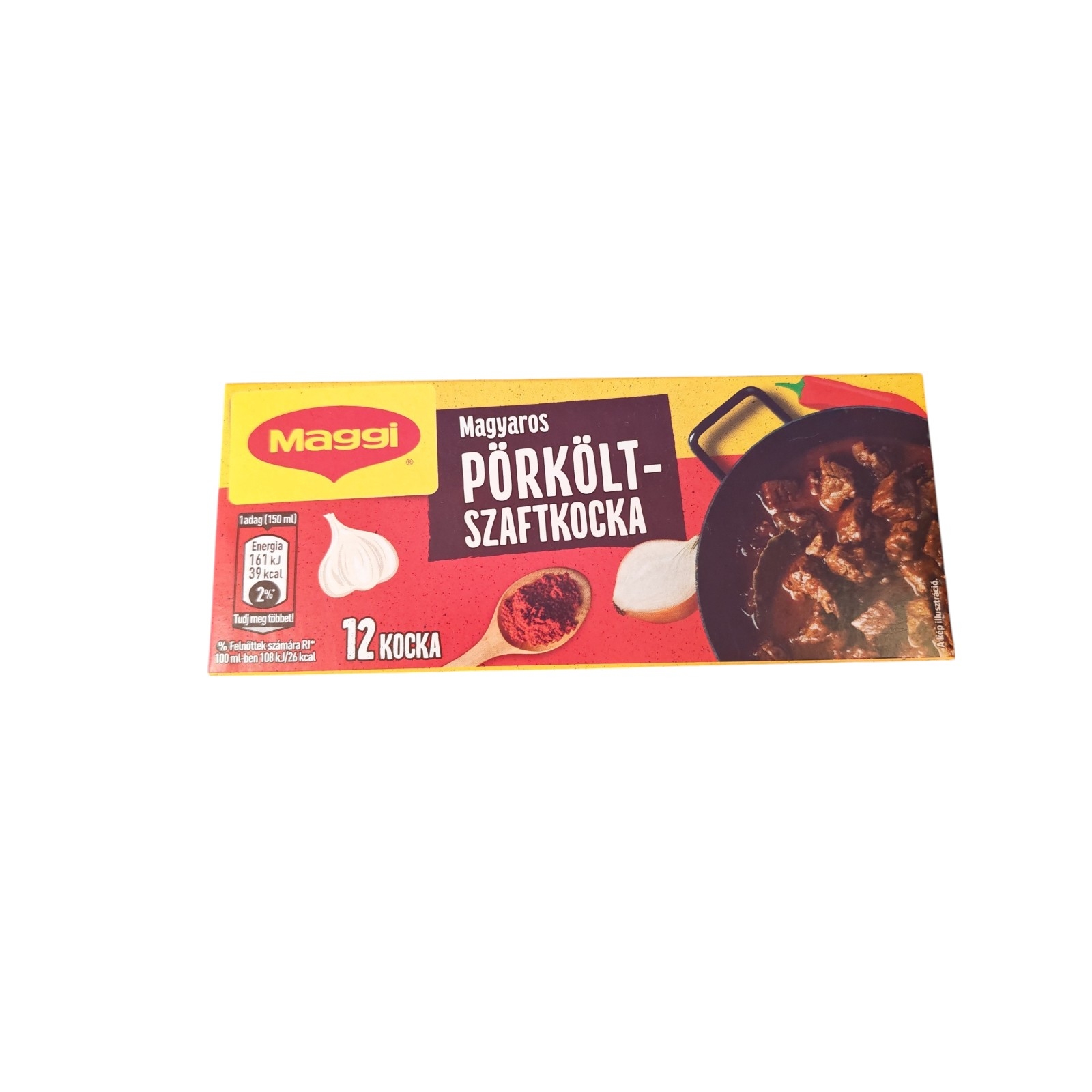 Maggi Porkolt Cube Broth 120g
