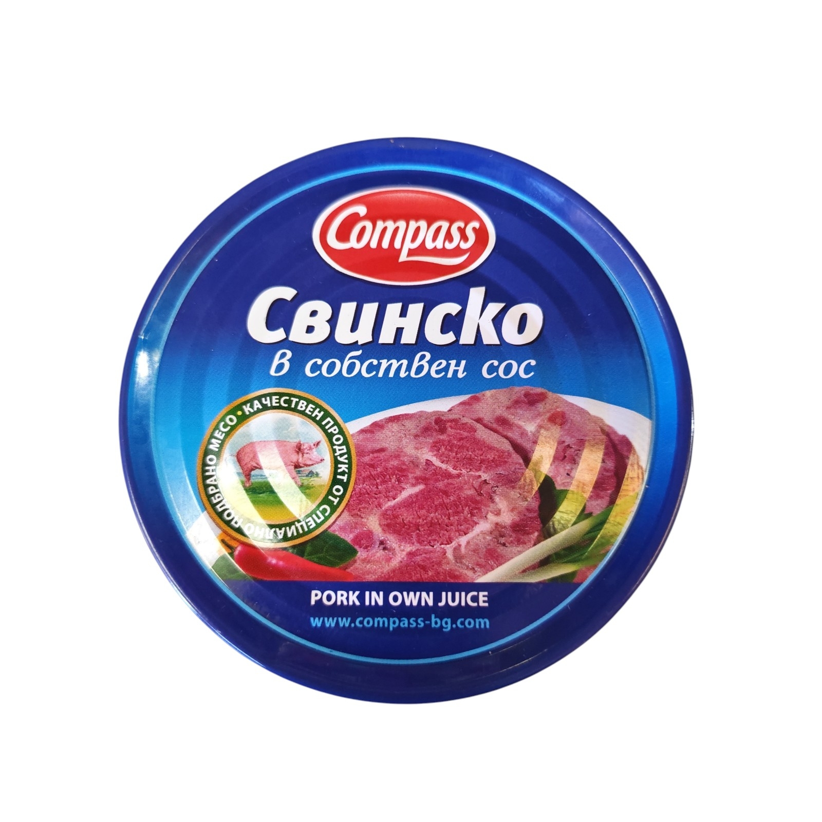 Compass Pork in Own Juice 180g