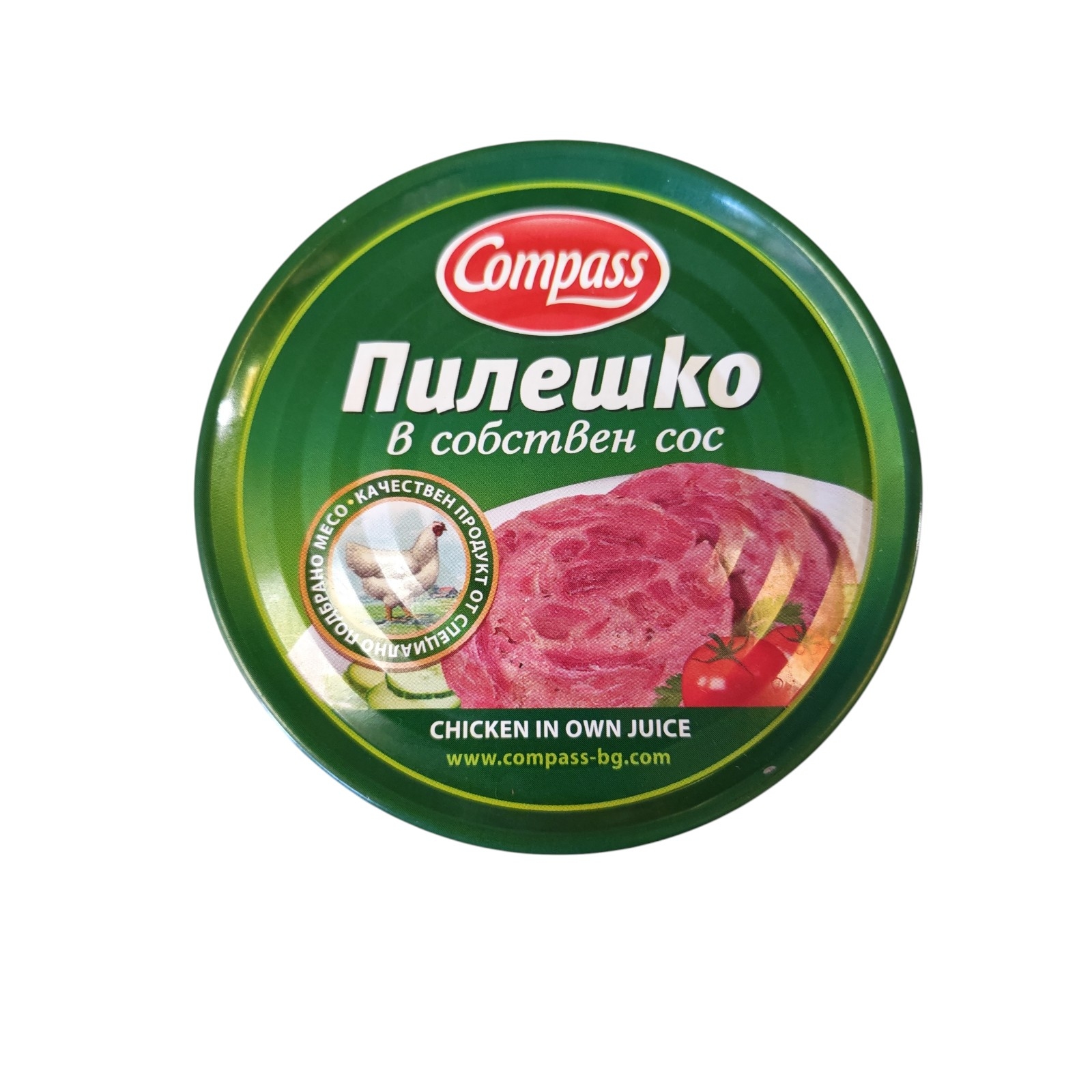 Compass Chicken in Own Juice 180g
