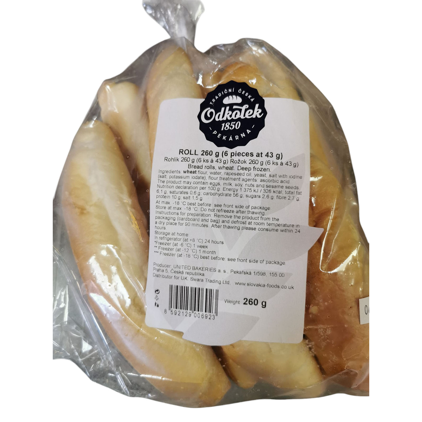 Bread Rolls 260g