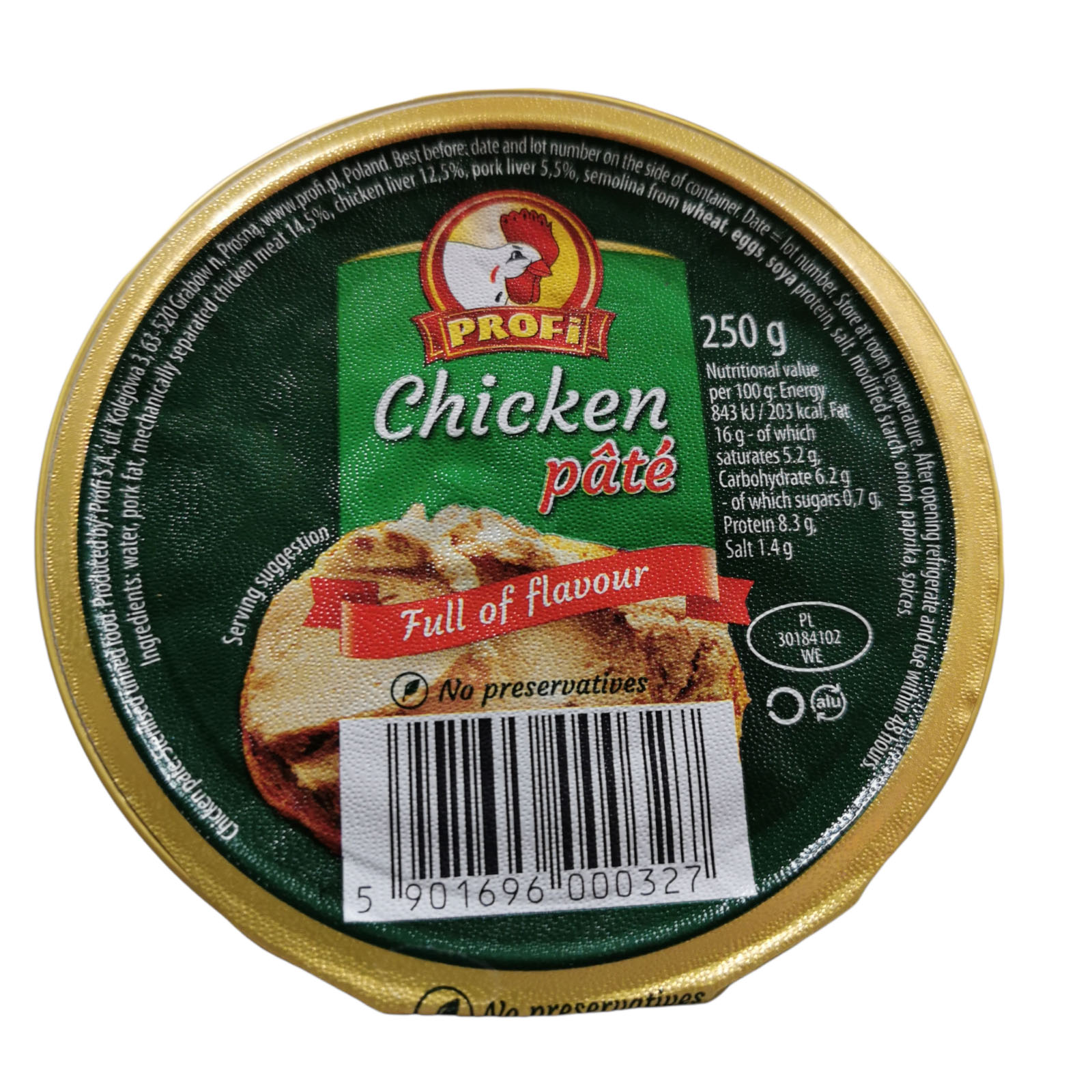 Profi Chicken Pate 250g