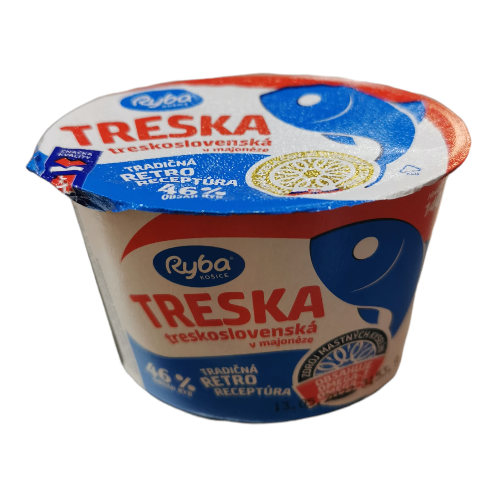 Ryba Treskoslovenska Codfish Mayonnaise Salad 140g