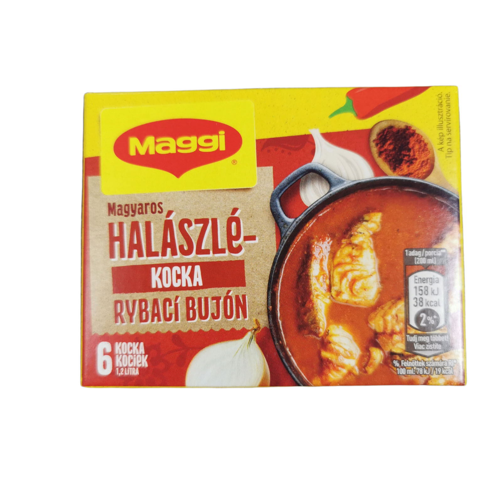 Maggi Fish Soup Cube Broth 60g