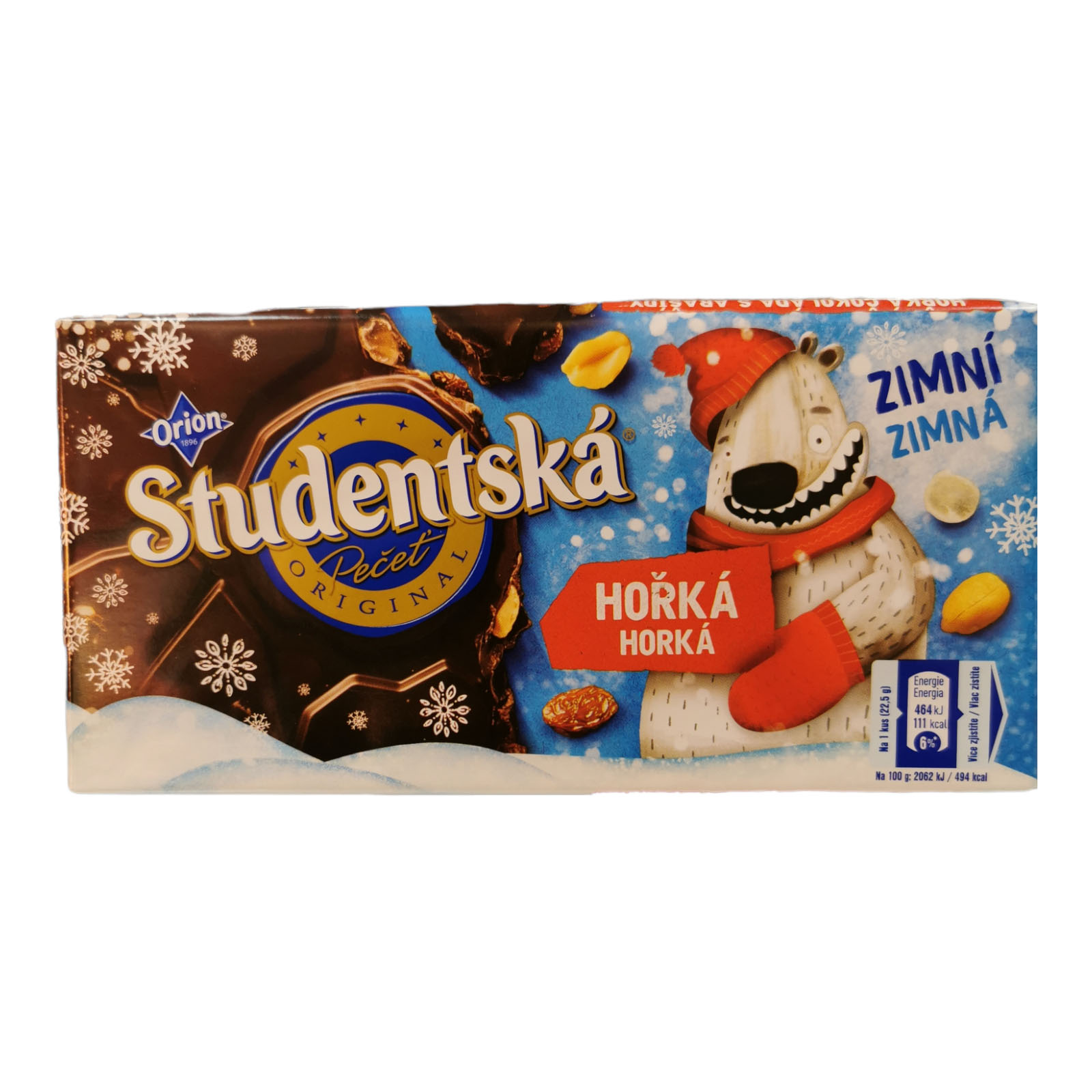Orion Studentska Dark Chocolate 180g