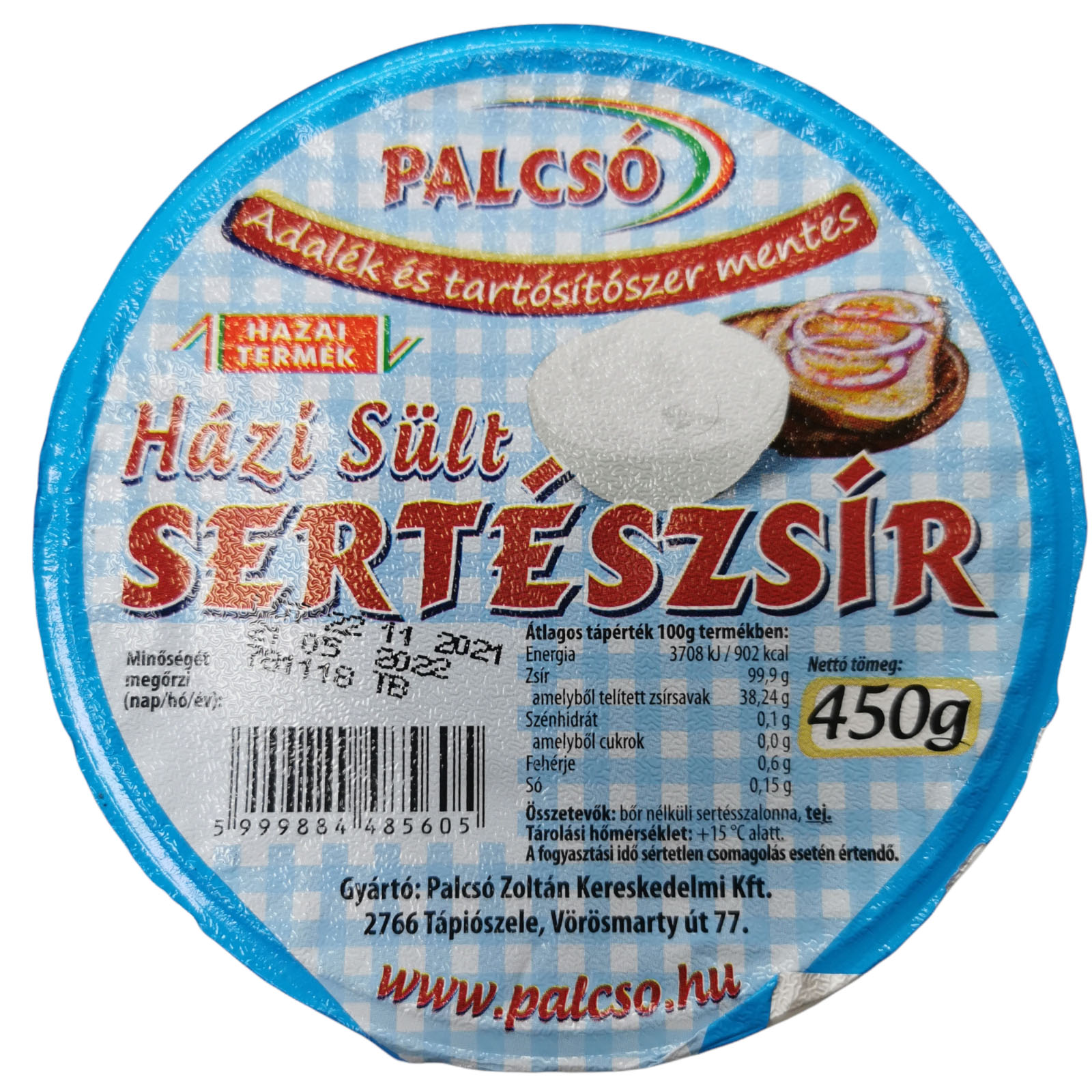 Palcso Pork Lard 450g