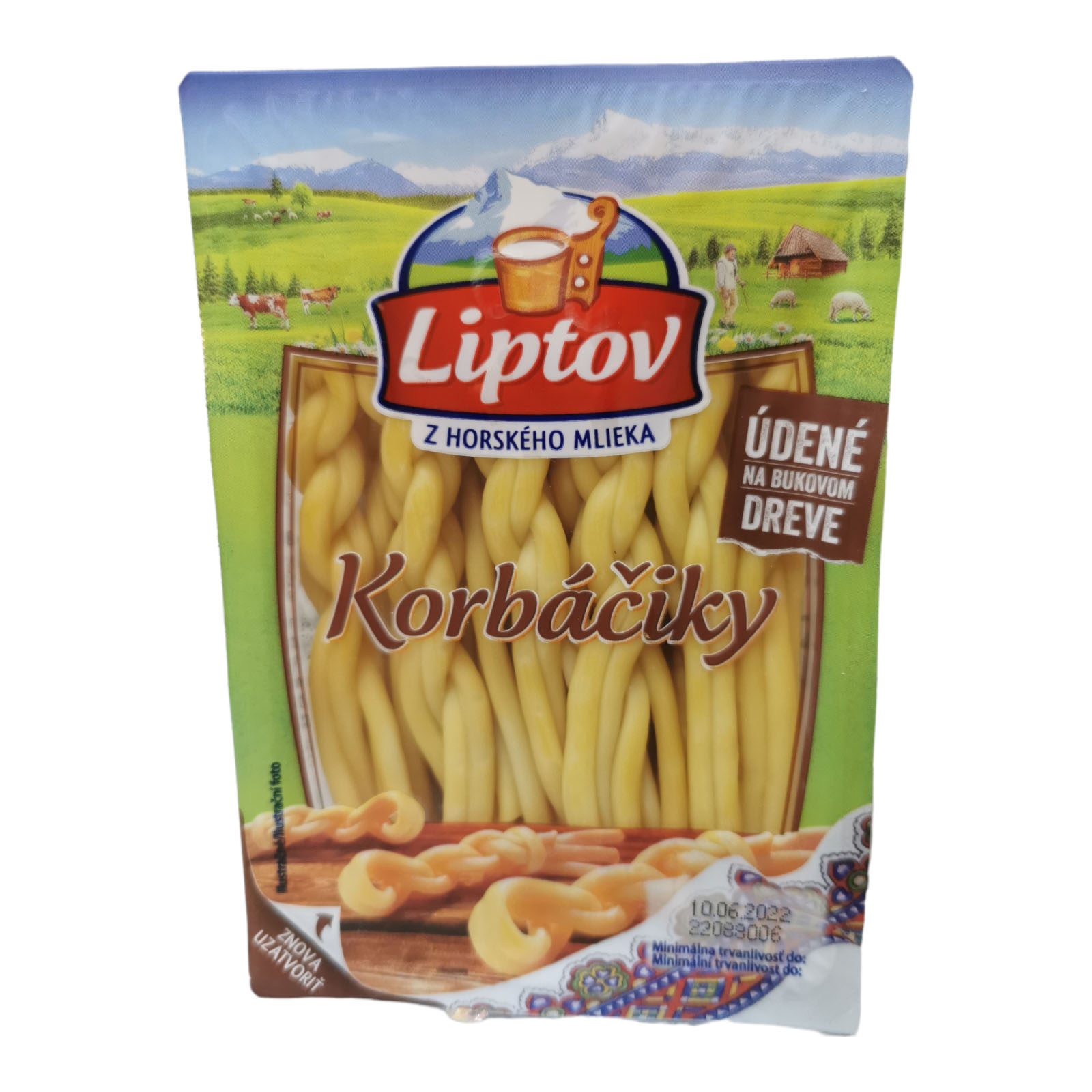 Liptov Korbaciky Smoked Cheese Plaits 75g