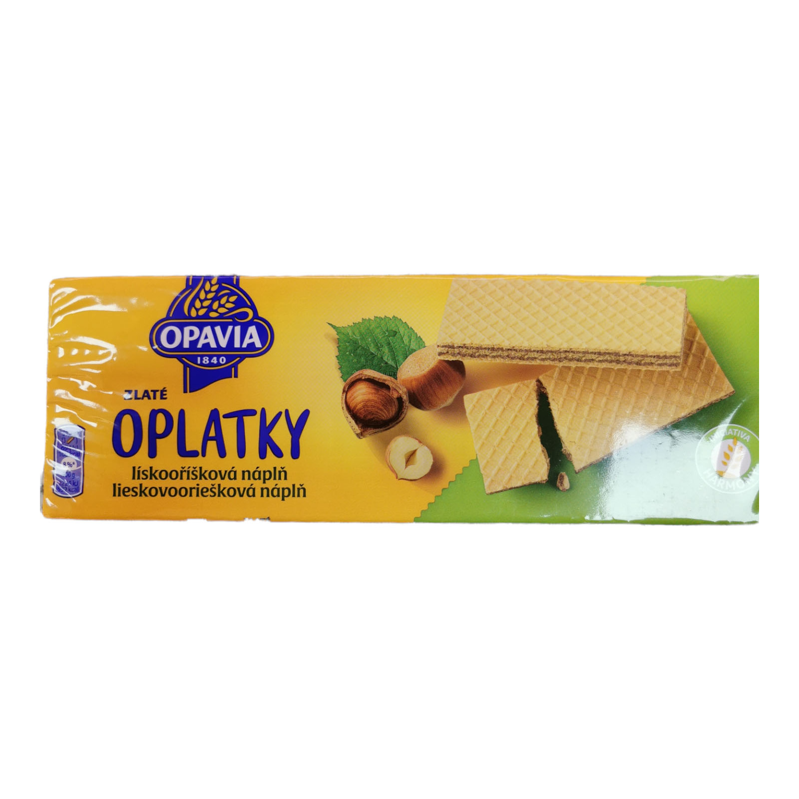 Opavia Oplatky Wafers with Hazelnut Cream 146g