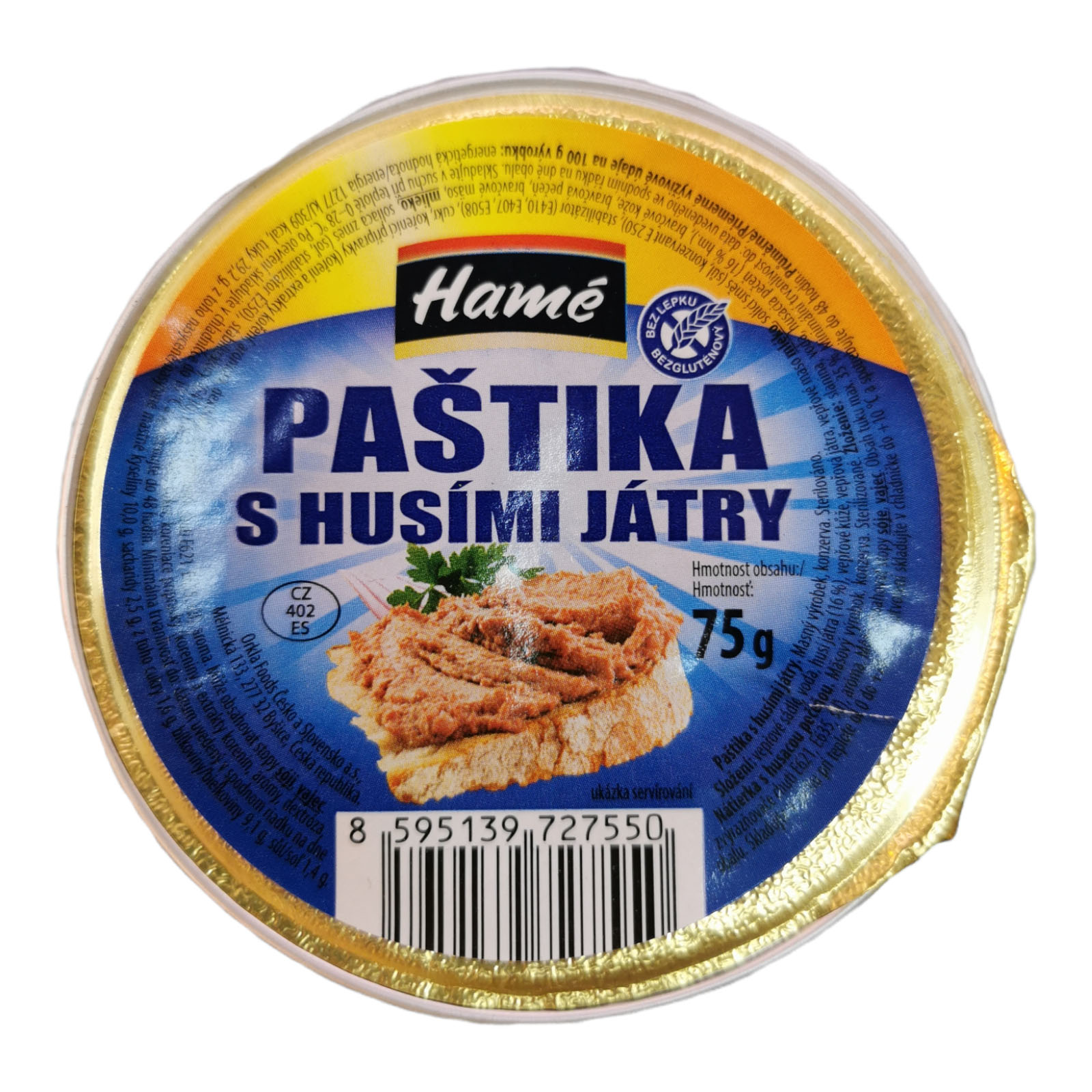 Hame Goose Pork Liver Pate 75g