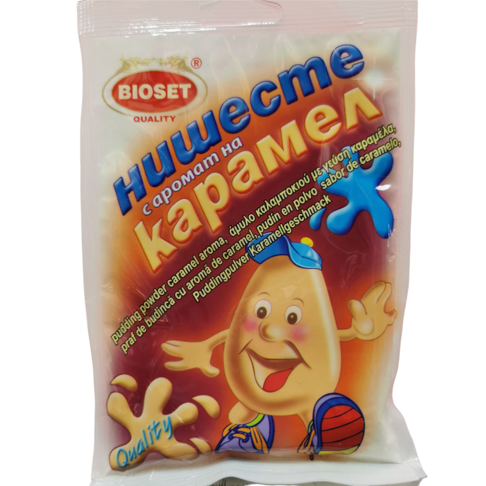 Bioset Pudding Powder Caramel 60g