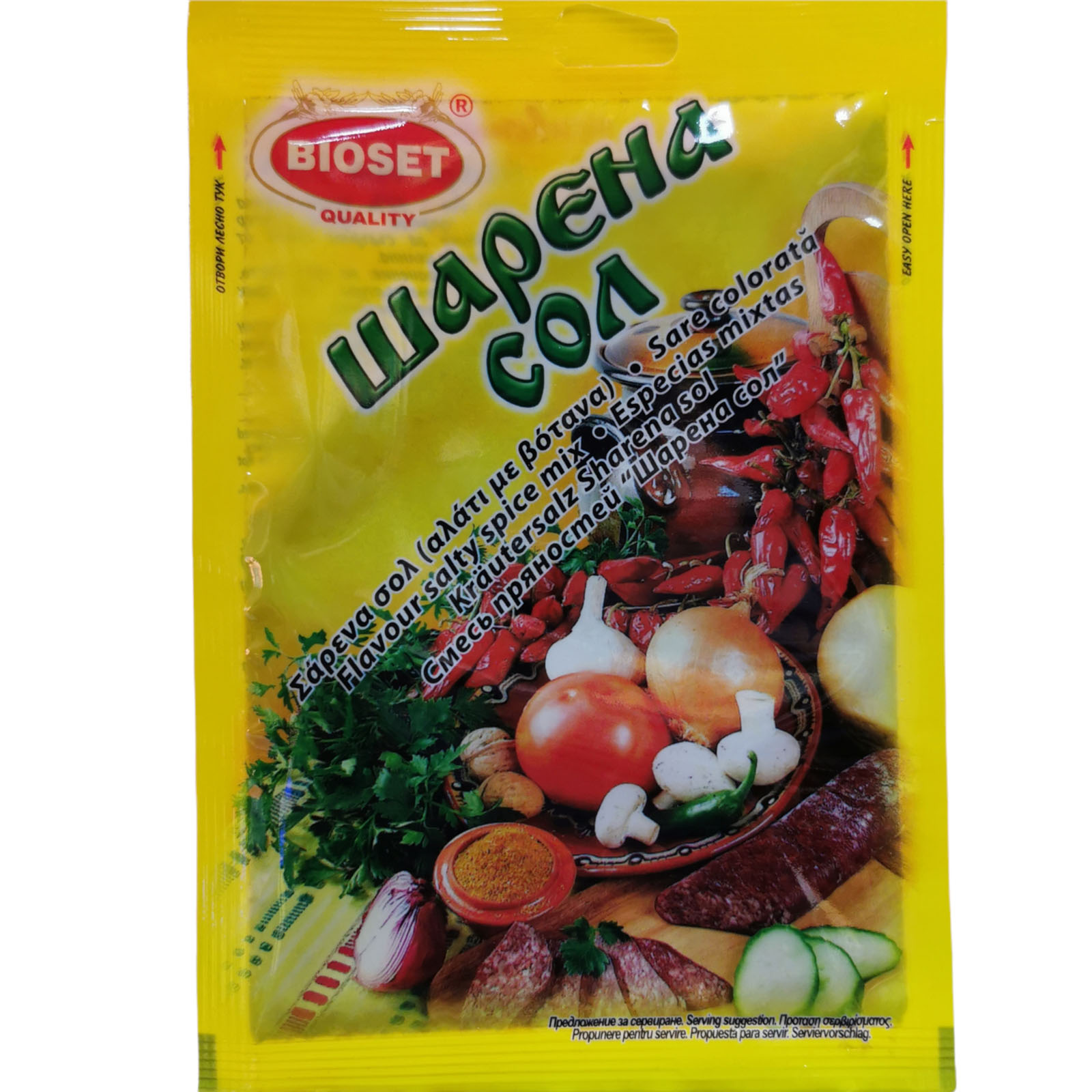 Bioset Flavoured Salty Spice Mix 40g