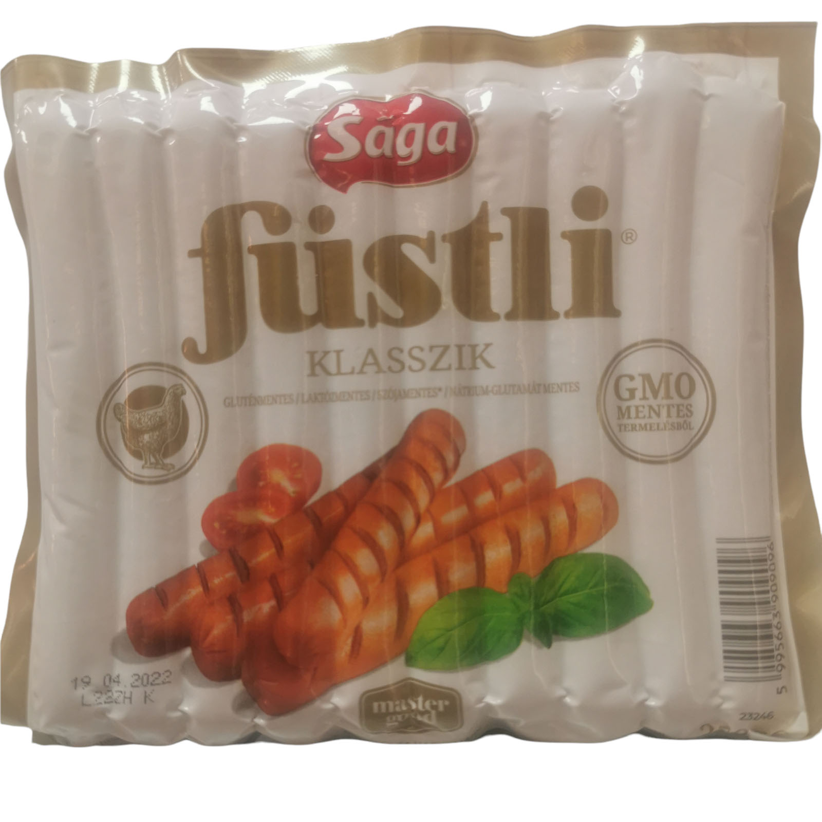 Saga Chicken Frankfurters Classic 350g