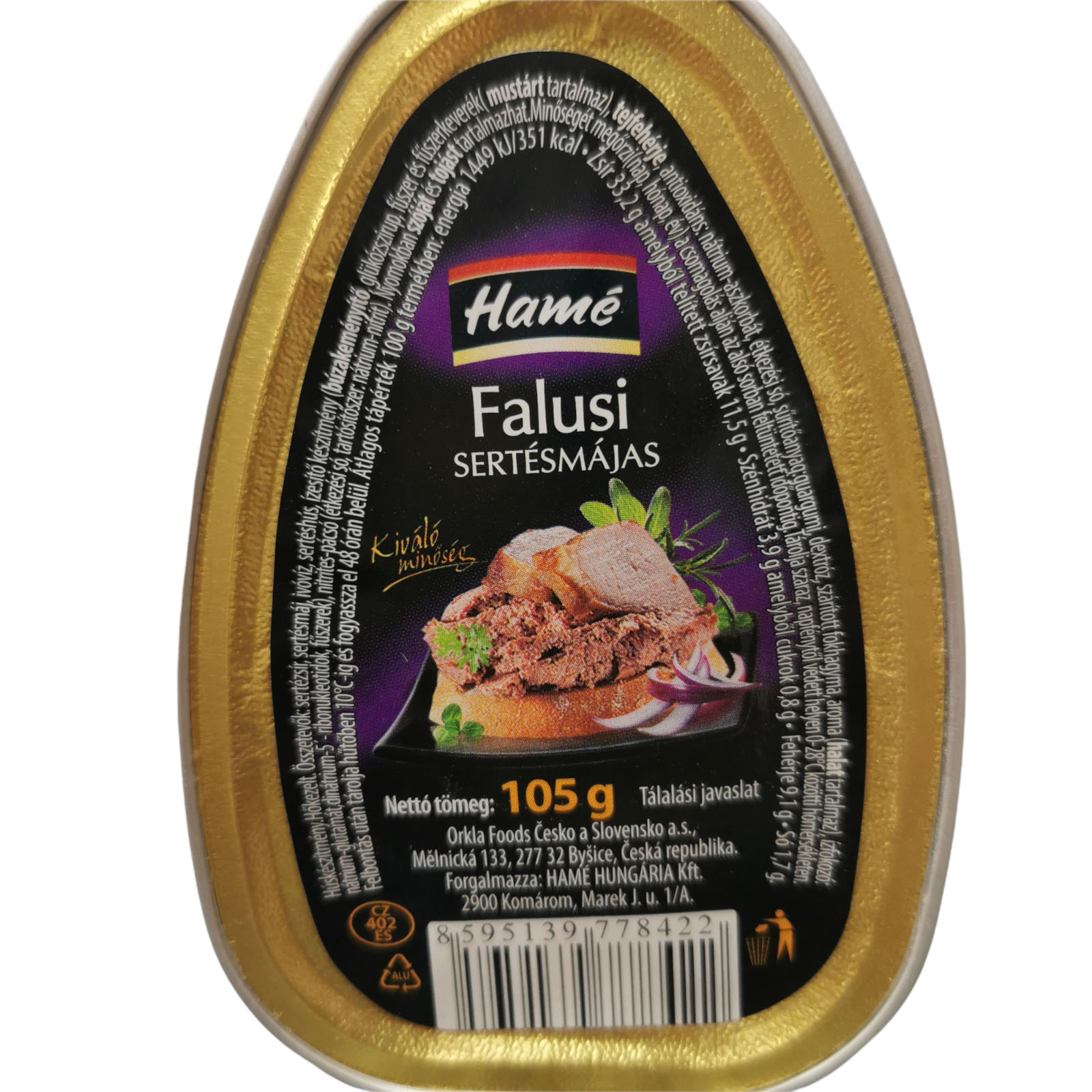 Hame Village Pork Pate 105g