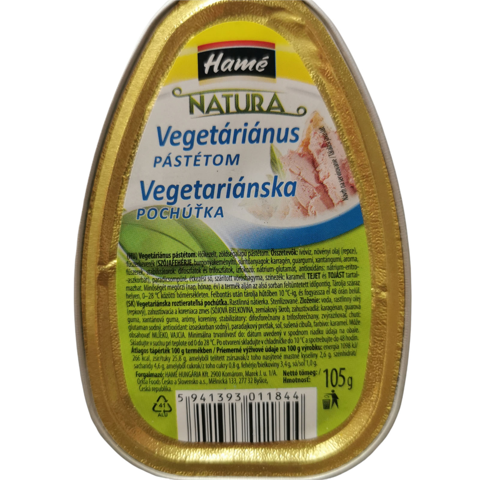 Hame Vegetarian Pate 105g