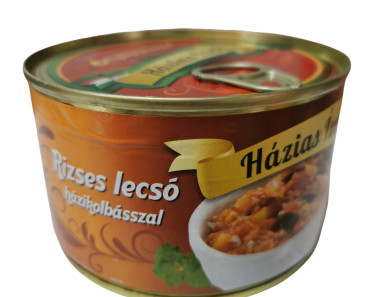 Hazias Izek Rice Sausage Letcho 400g