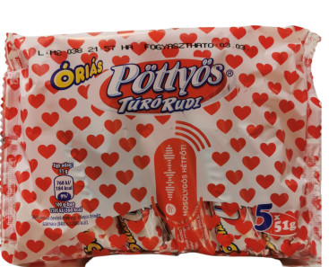 Pottyos Orias Turo Rudi Dark Chocolate 5x51g