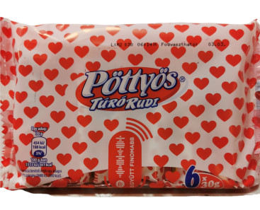 Pottyos Turo Rudi Dark Chocolate 6x30g