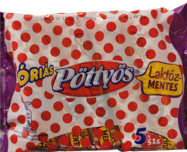 Pottyos Orias Turo Rudi Lactose-Free Chocolate 5x51g